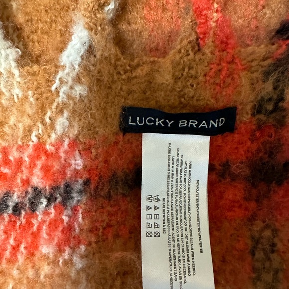 Lucky brand scarf; 6 feet by 17” - Picture 3 of 4